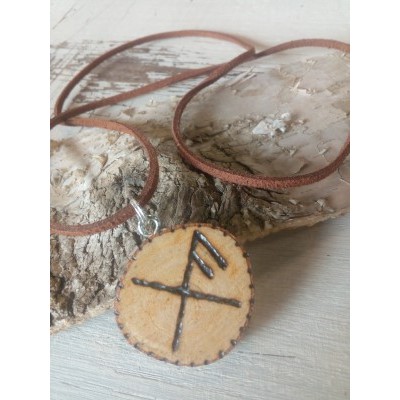 Bindrune amulet geluk Bindrune amulet geluk